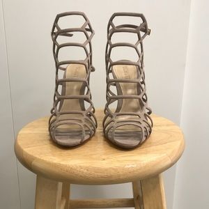 SCHUTZ caged heel